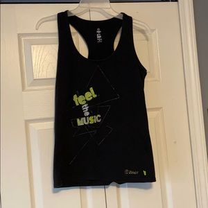 Zumba Racer back workout shirt